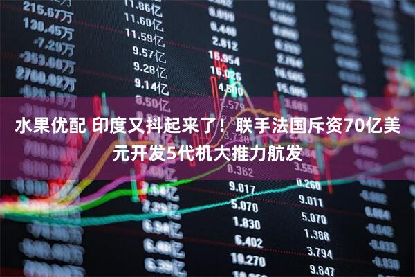 水果优配 印度又抖起来了！联手法国斥资70亿美元开发5代机大推力航发