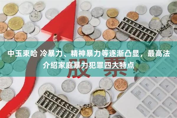 中玉束哈 冷暴力、精神暴力等逐渐凸显，最高法介绍家庭暴力犯罪四大特点